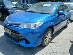 2017 Blue Toyota Corolla Fielder: Comfortable & Spacious