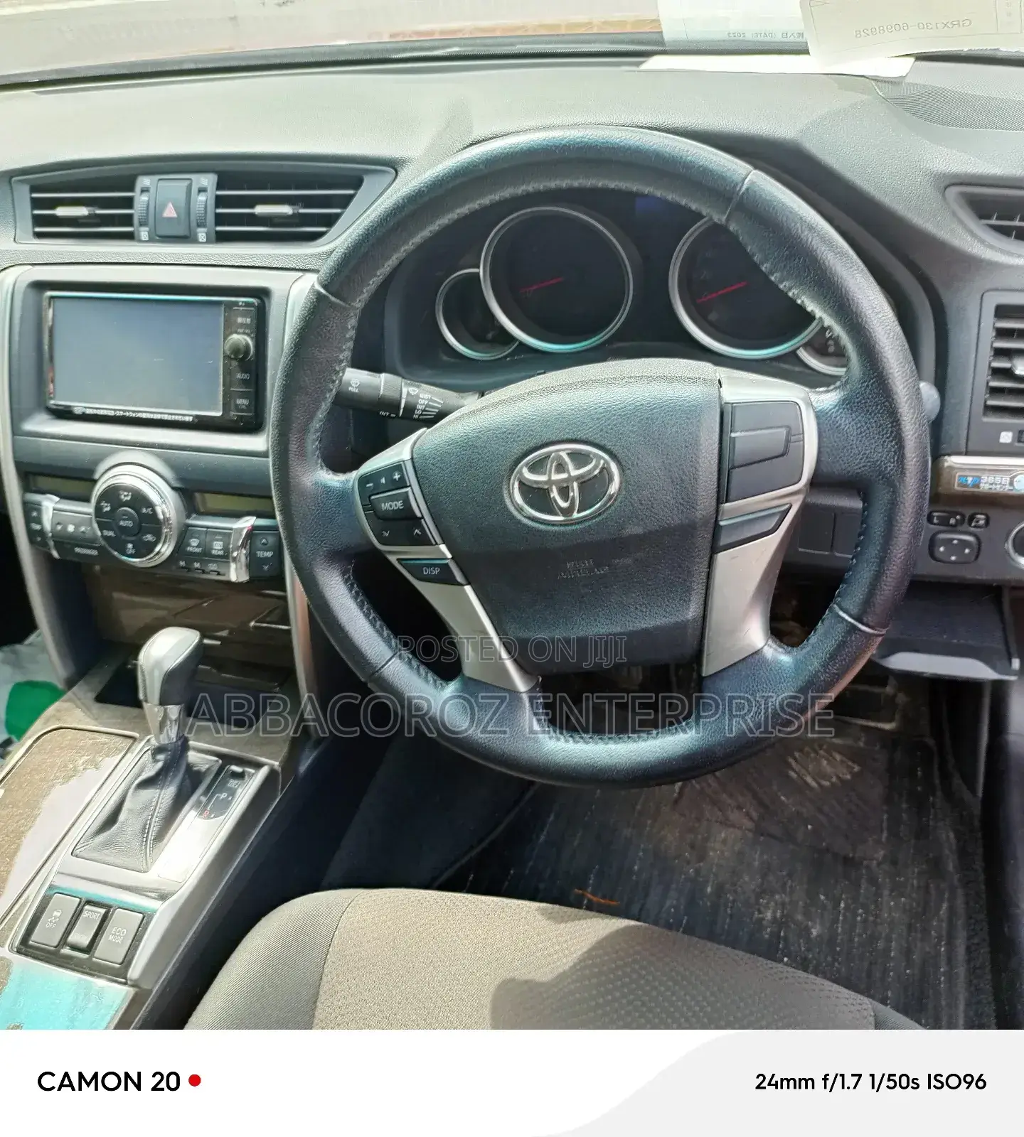 Toyota Mark X 2.5 RWD 2017 Burgundy