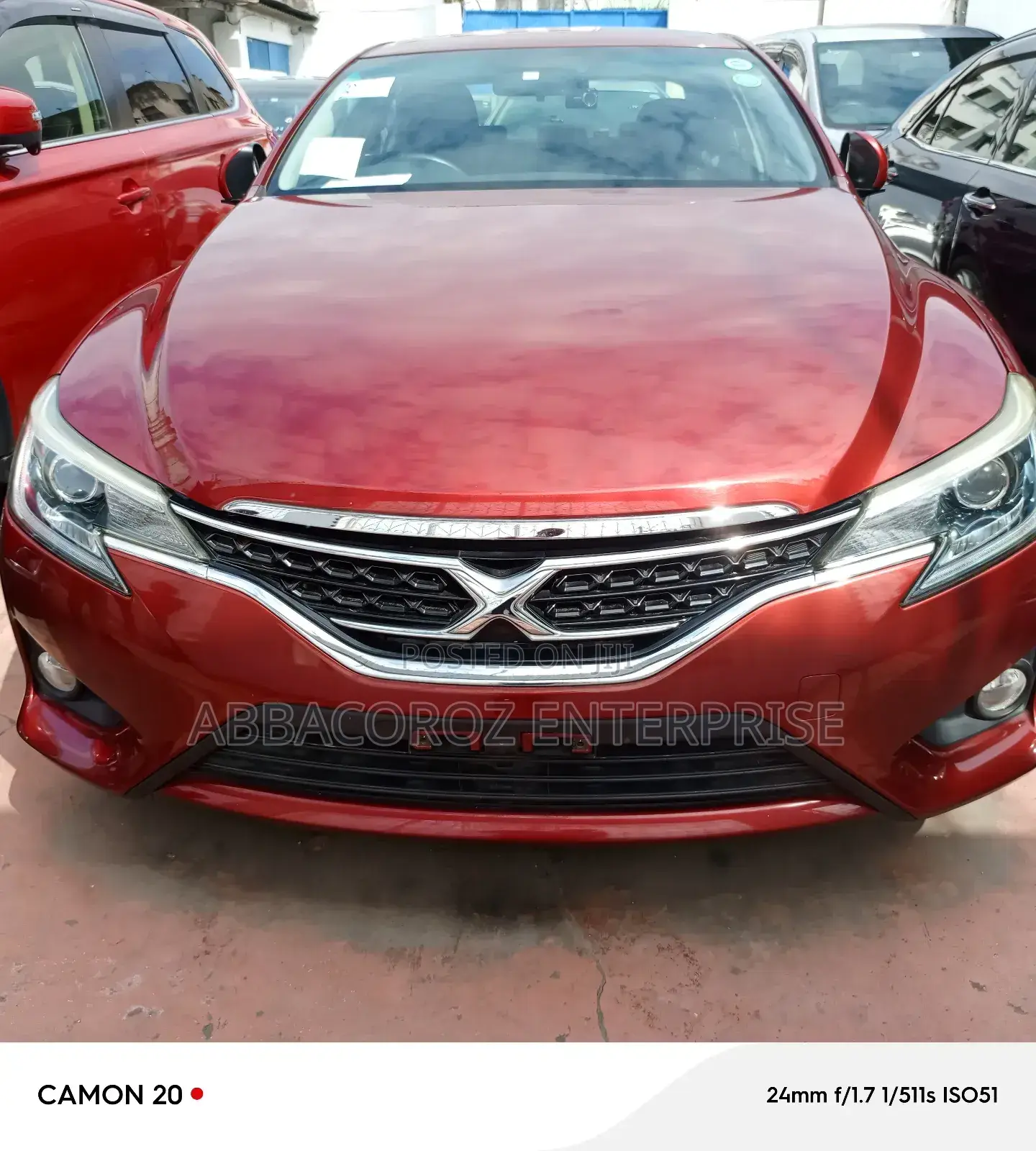 Toyota Mark X 2.5 RWD 2017 Burgundy