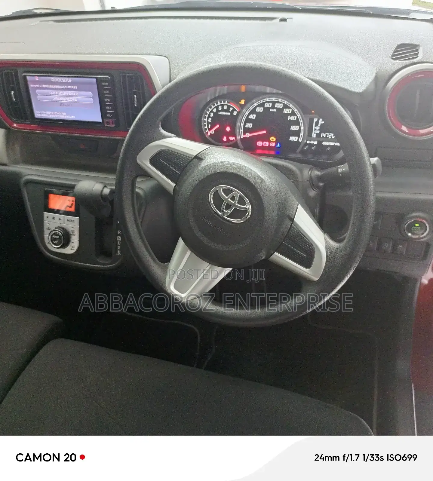 Toyota Passo 1.0 FWD 2017 Burgundy
