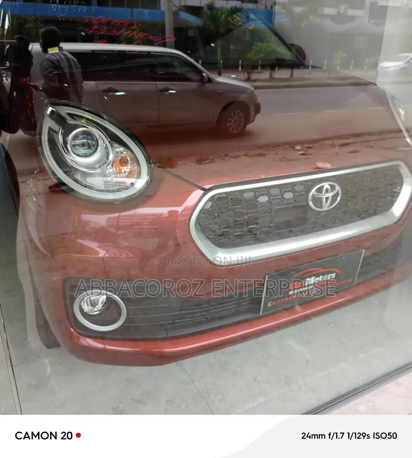 Toyota Passo 1.0 FWD 2017 Burgundy