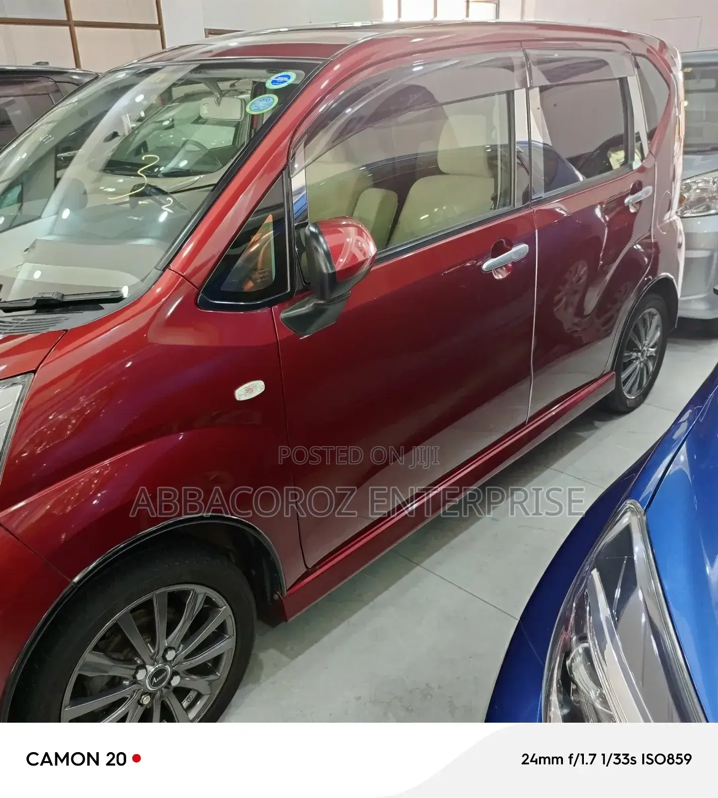 Daihatsu Move 2017 Burgundy