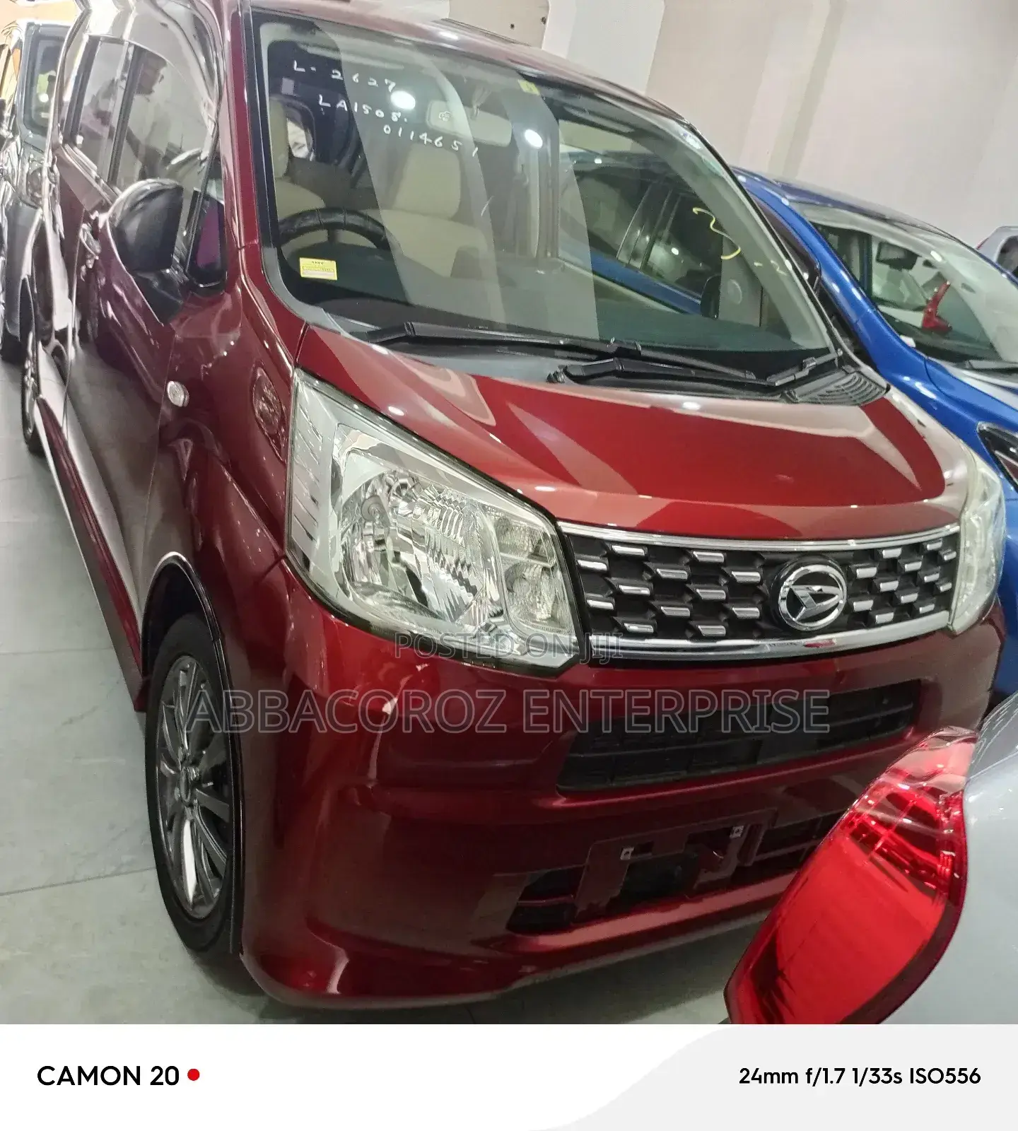 Daihatsu Move 2017 Burgundy