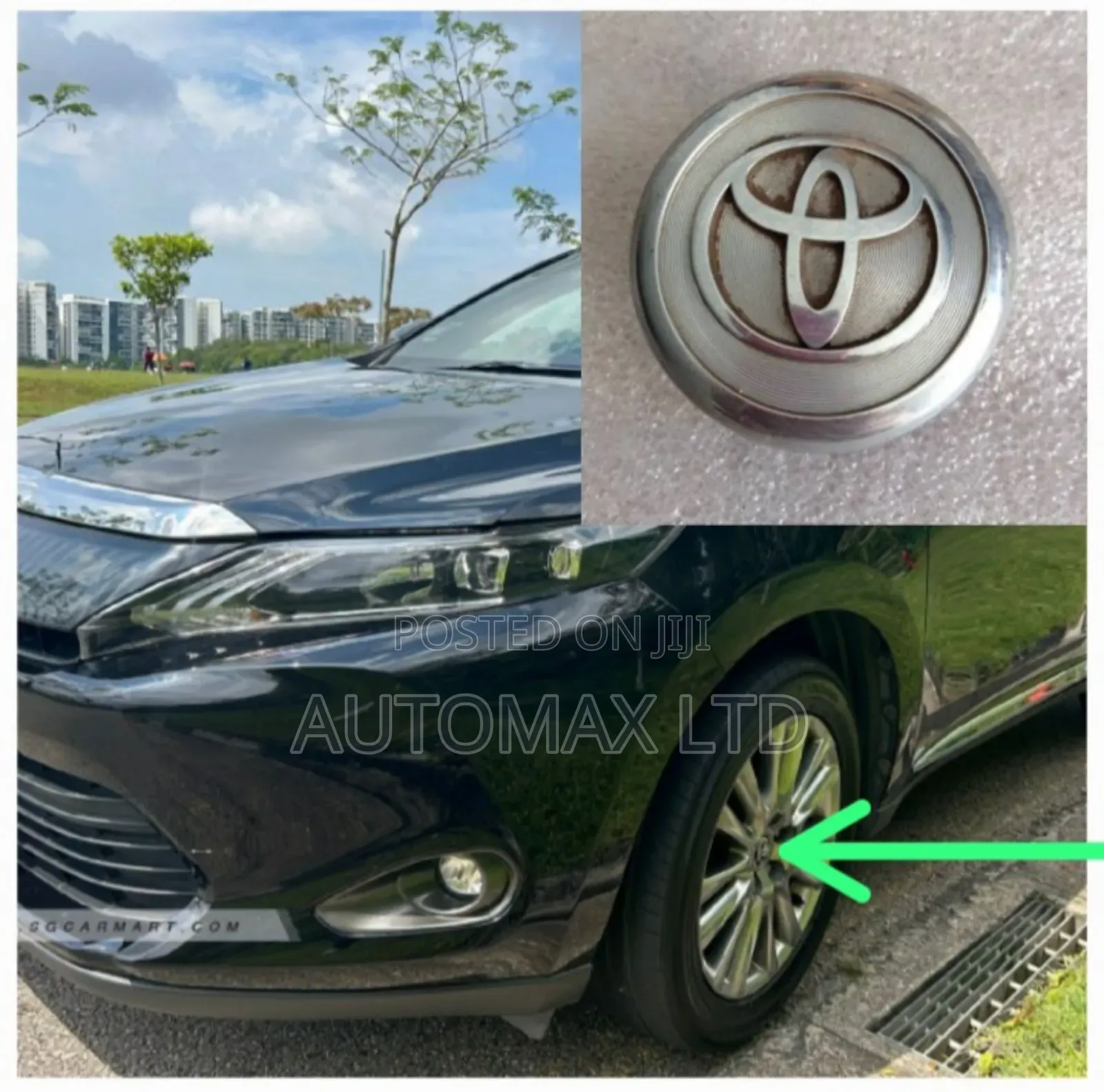 Toyota Harrier, Yr2014+, Centre Wheel Hub Caps