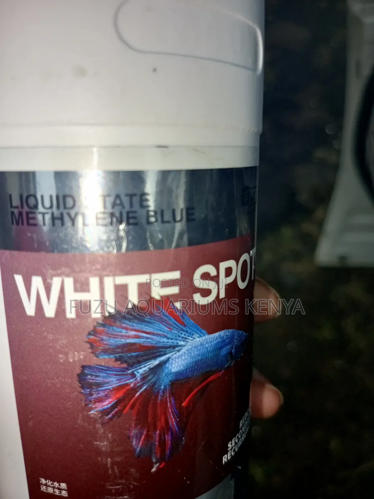 1litre Aquarium Anti White Spot - Methylene Blue