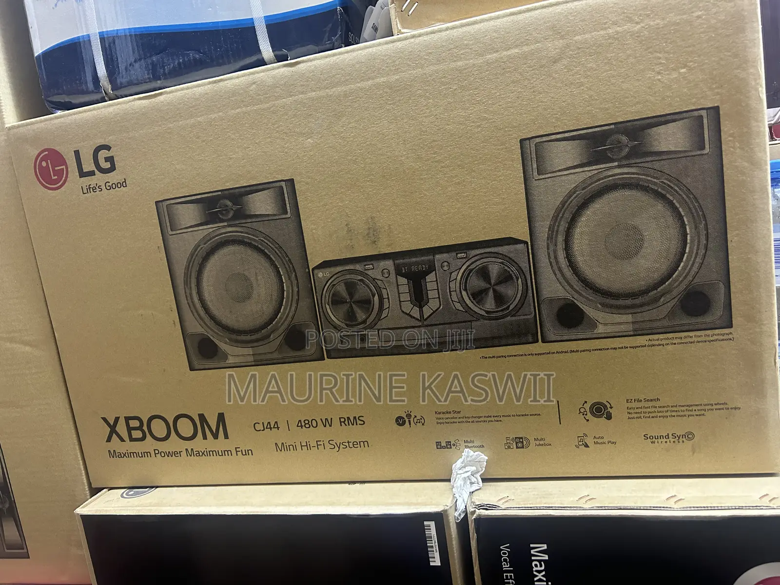 LG CJ44 XBOOM 480watts 2.1 Ch