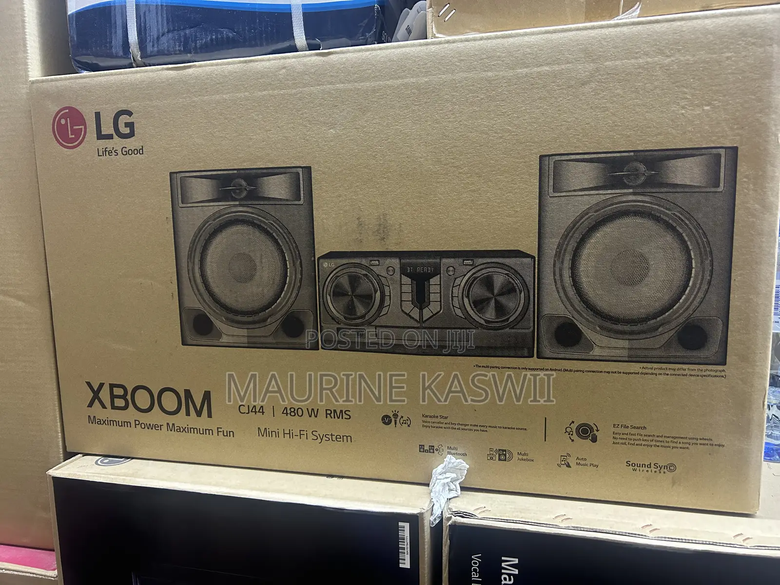 LG CJ44 XBOOM 480watts 2.1 Ch