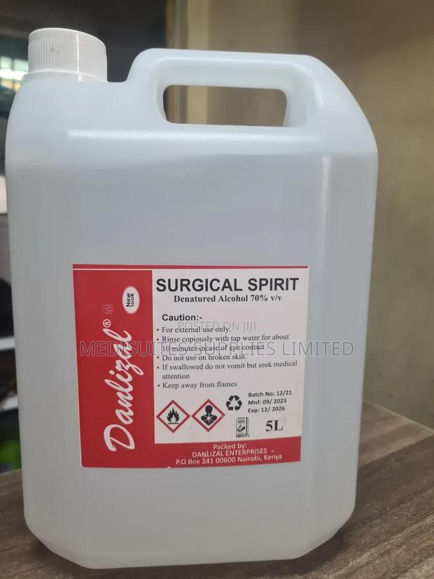 5 Litres Surgical Spirit  - thumbnail 2