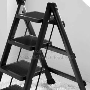 Home Step Ladder Solid Steel, Folding Non-Slip Step Ladder - main view