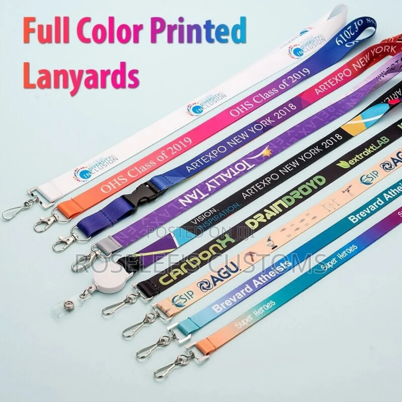 Neck Tag Printing /Lanyards