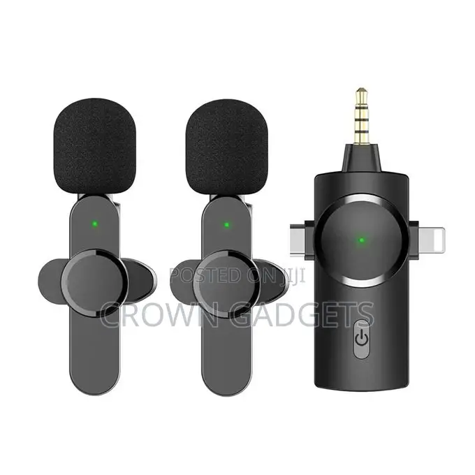 Hot Selling Wireless Mic 2.4G Wireless Lavalier Microphone