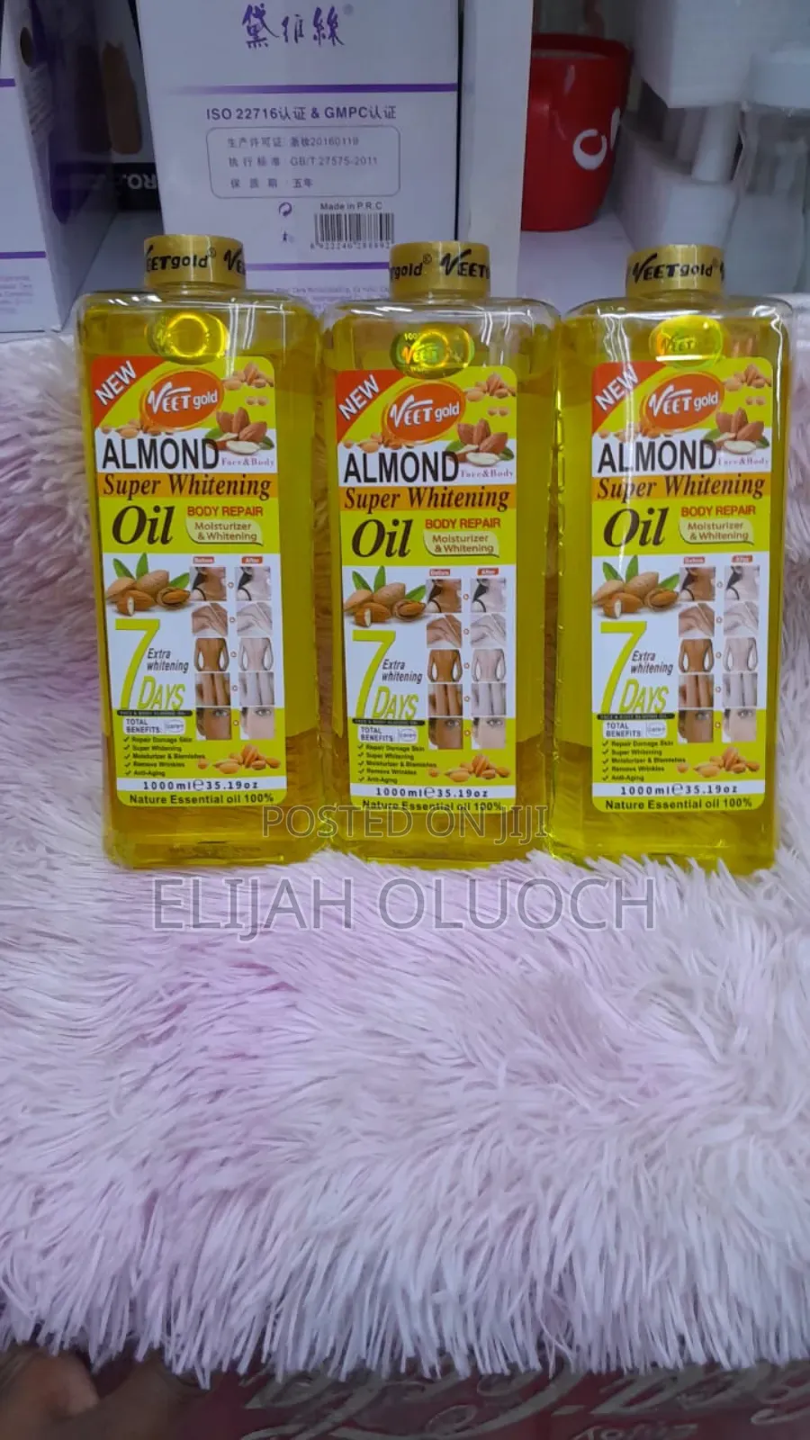 VEET Gold, Almond Whitening Oil
