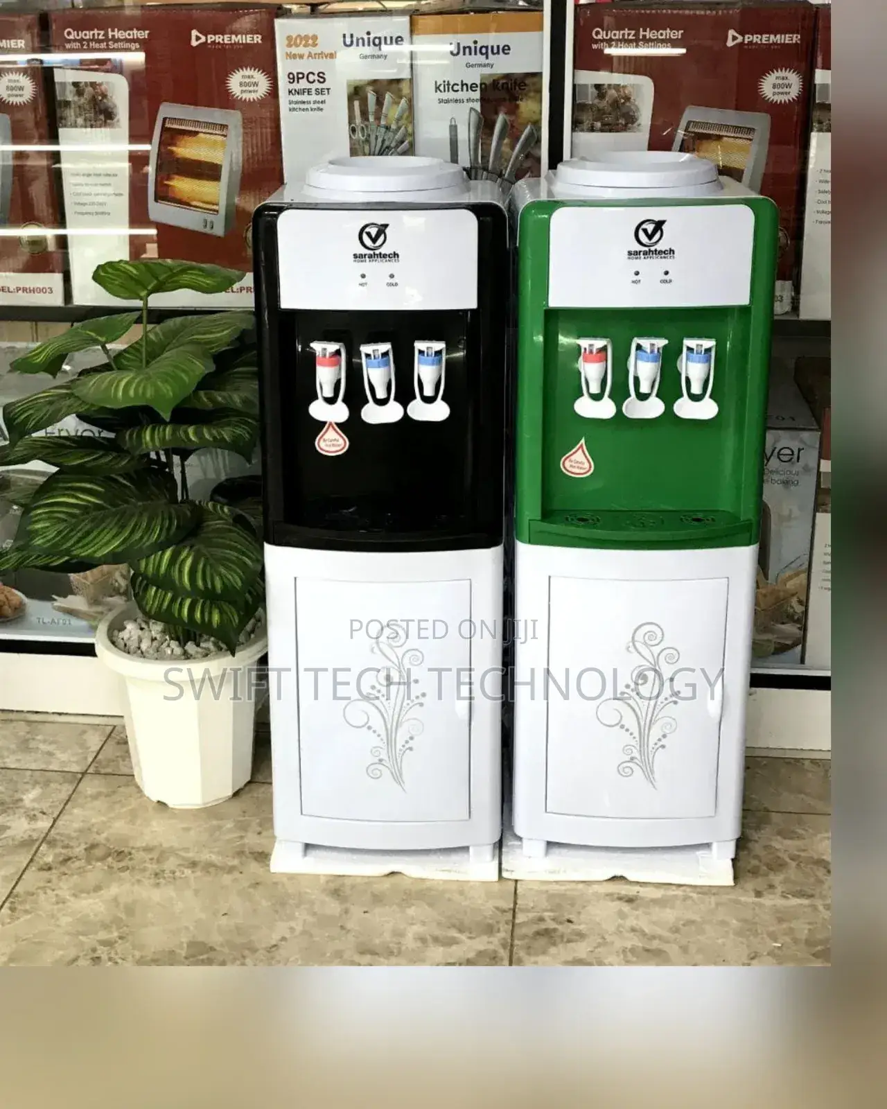 Water Dispenser 3 Taps Saratech Dispenser