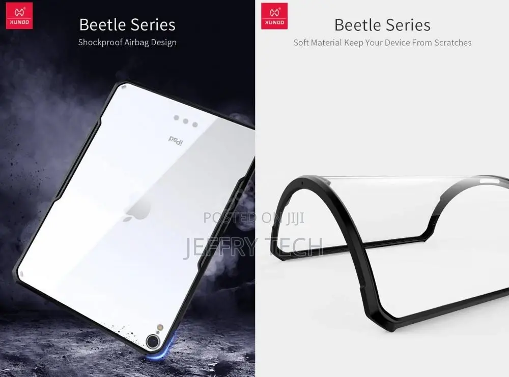 XUNDD Beatle Transparent Shock Proof Protective for iPad/Ipa