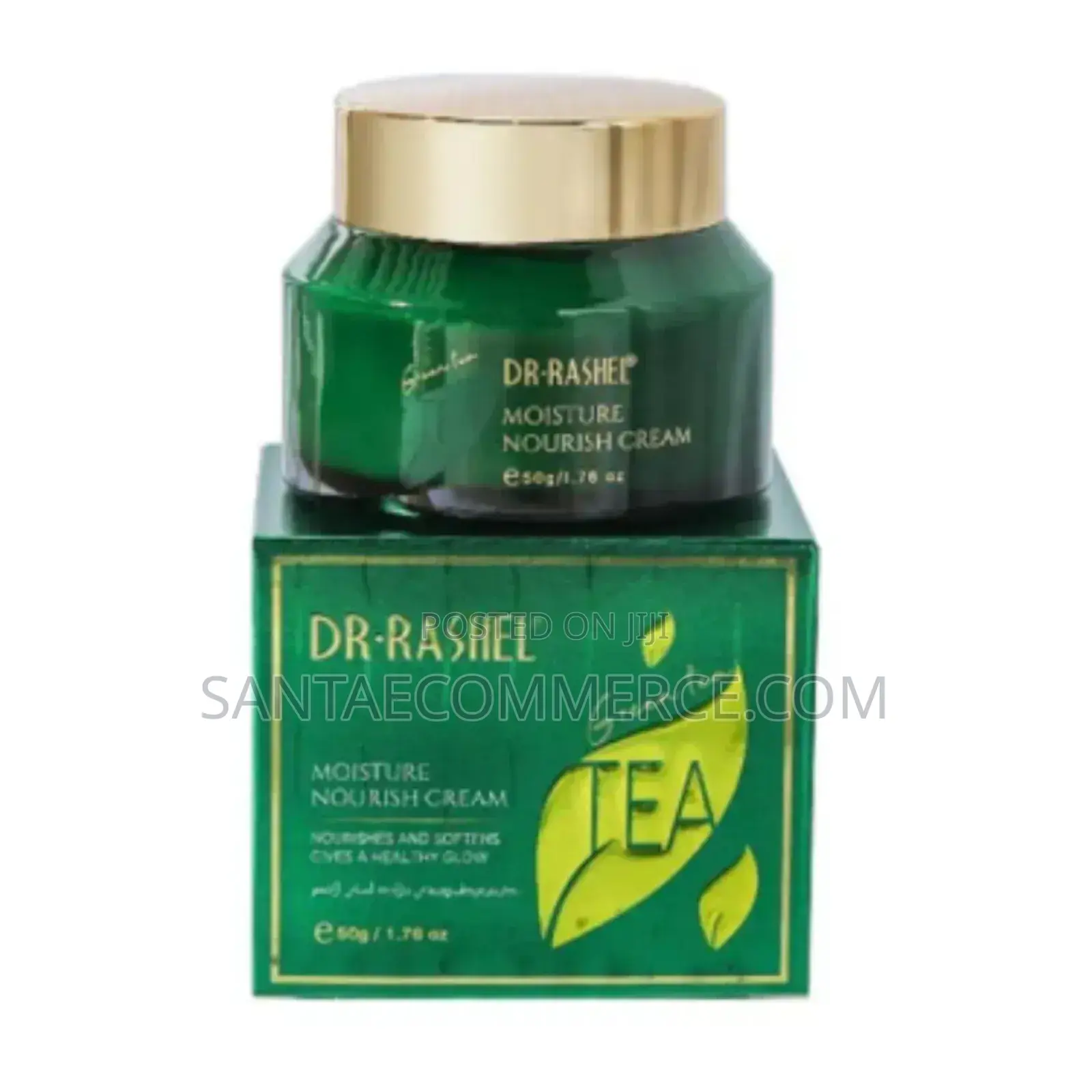 Dr Rashel Green Tea Moisture Nourishing Cream 50gms- Green