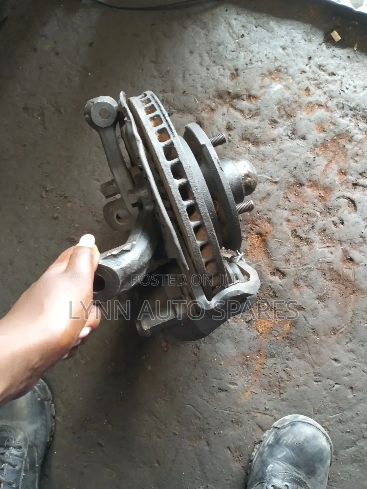 Old Model Townace Complete Hub With Disk Caliper