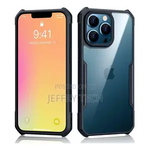 Xundd Slim Clear Back Shockproof Case for iPhone 13 13 Pro