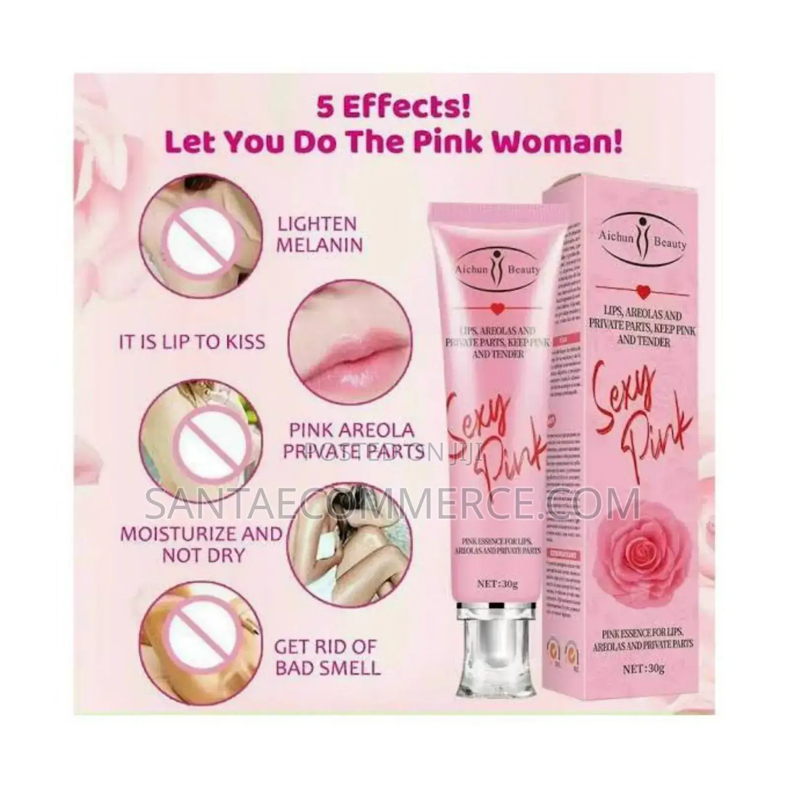 Aichun Beauty Sexy Pink Essence for Lips and Private Parts