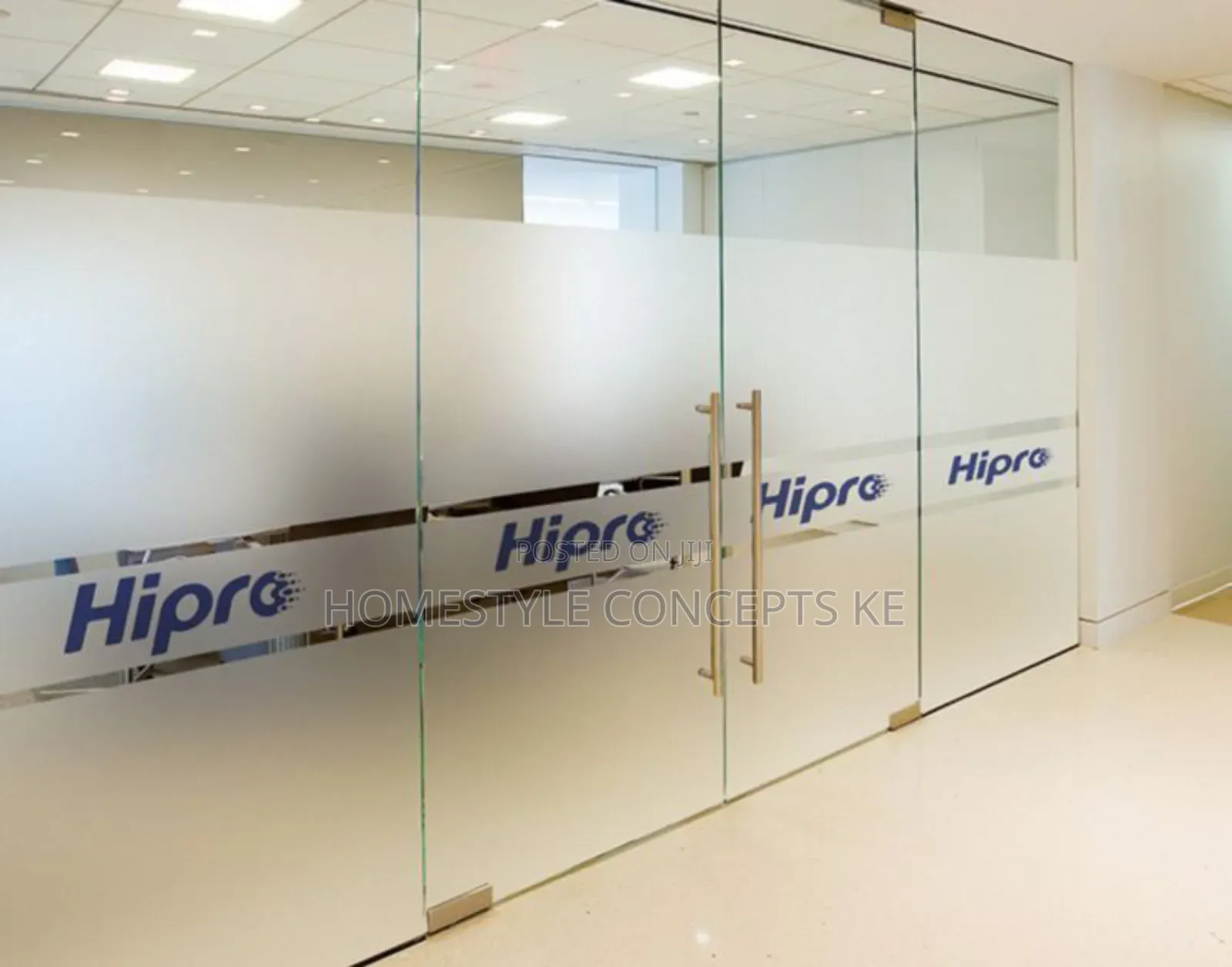 Executive Glass Partitions Frameless Glass Aluminium