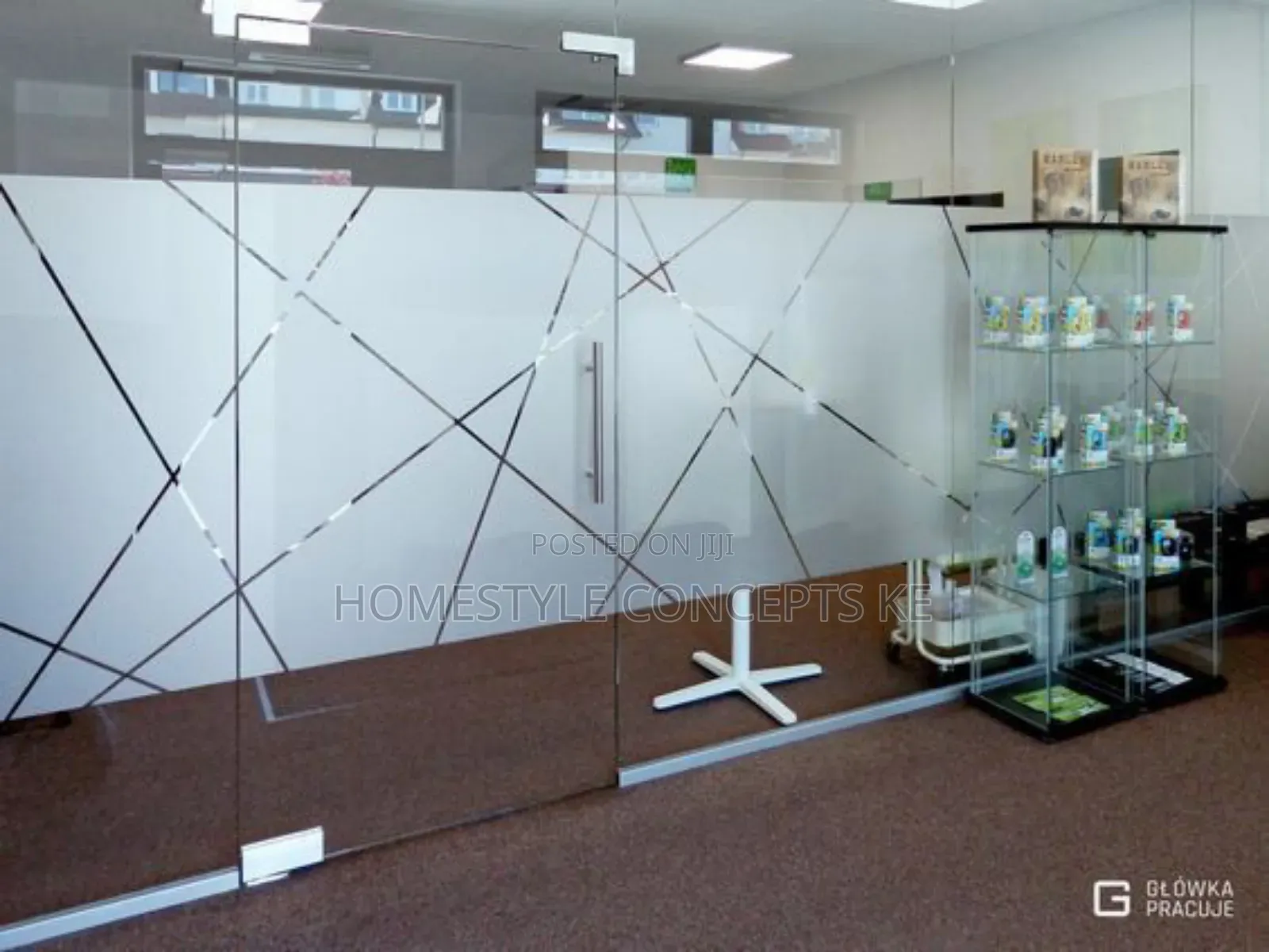 Executive Glass Partitions Frameless Glass Aluminium