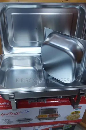 Rectangular Signature Double Chafing Dish