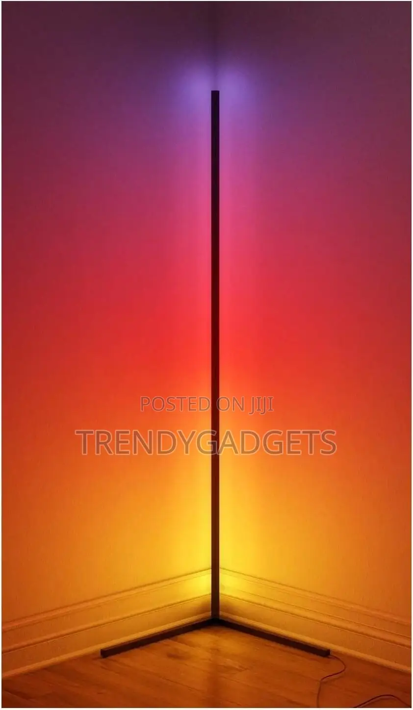 Minimalist Corner Dimmable Floor Lamp With Remote Control
