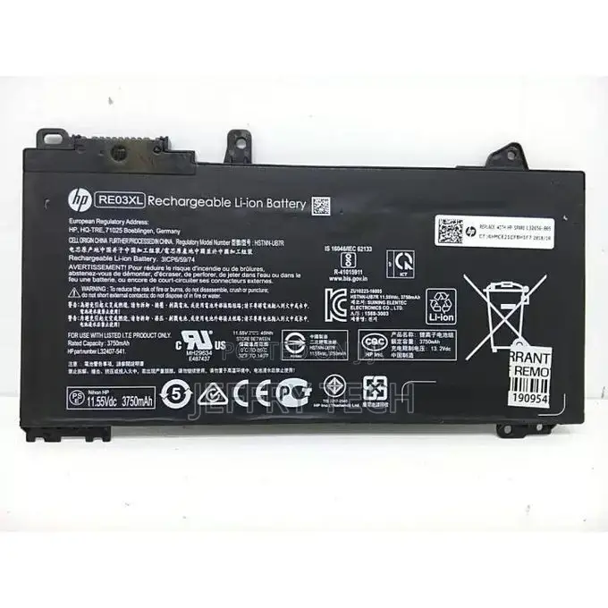 HP RE03XL Battery for Probook 430 440 445 450 455R G6 430 44