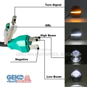 7 Inch Round Hi-Low Headlight DRL/Signal Light