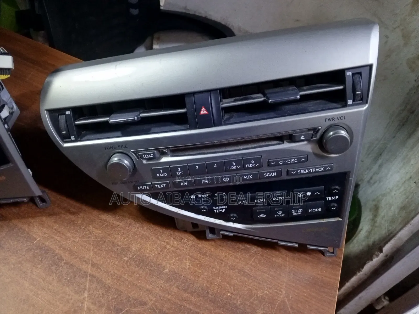 A/C Control and Hazard Lexus 450.