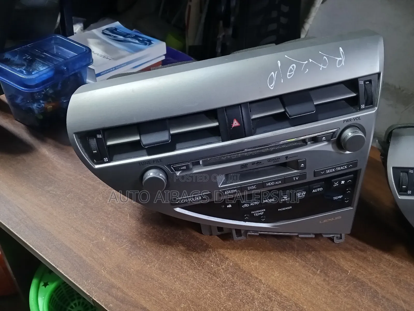 A/C Control and Hazard Lexus 450.