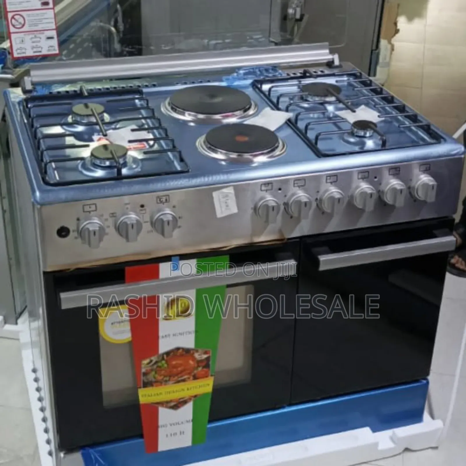 Cooker Commercial 60*90 3+2. 2hot Plates