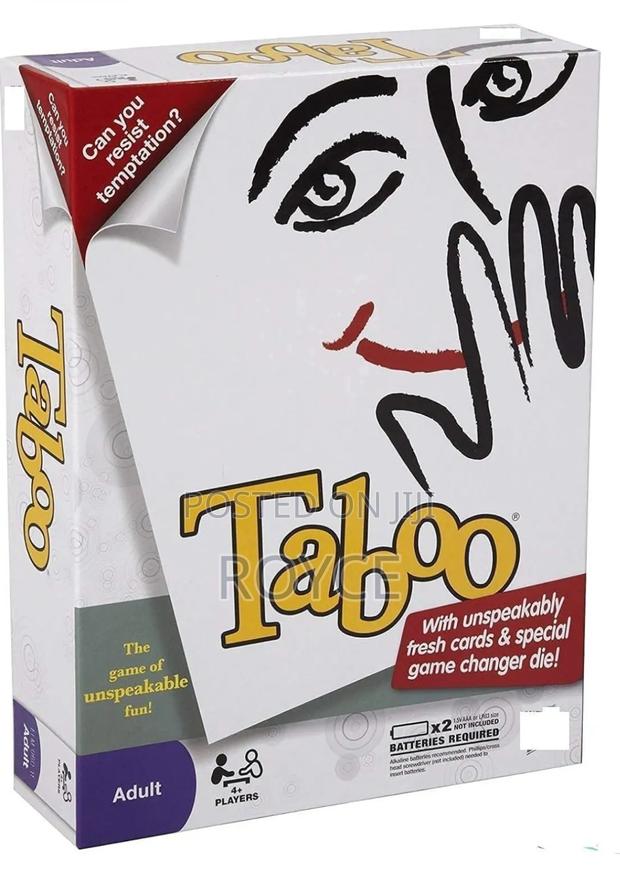 Taboo Adult Game - main view