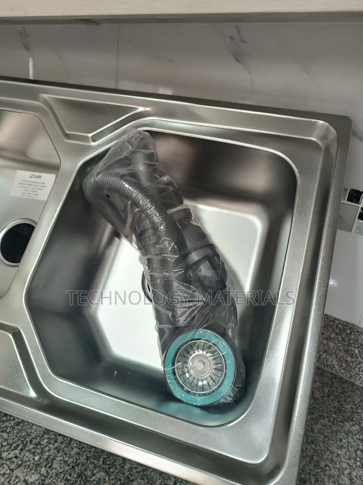 Heavy Gauge Kitchen Sink (Double Bowl Single Drain)