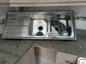 Heavy Gauge Kitchen Sink (Double Bowl Single Drain)