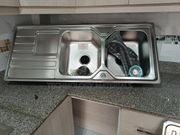Heavy Gauge Kitchen Sink (Double Bowl Single Drain) - thumbnail 3
