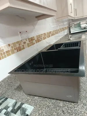 Black Heavy Gauge Stainless Steel Sink
