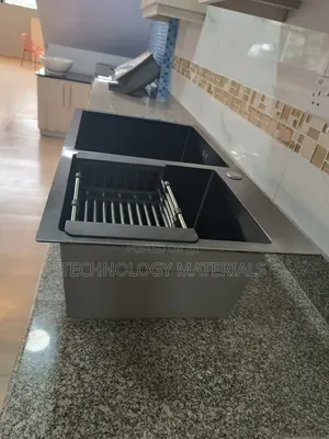 Black Heavy Gauge Stainless Steel Sink