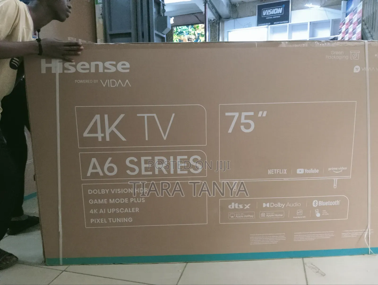Hisense 75a6 75 Inch Smart HDR