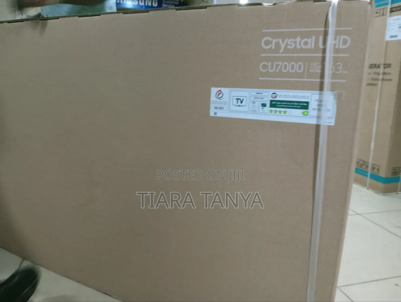 Samsung 65 Inches Smart Crystal UHD Tv