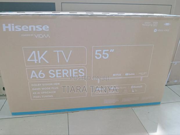 55" Hisense A6 Series Uhd Vidaa Tv - thumbnail 2