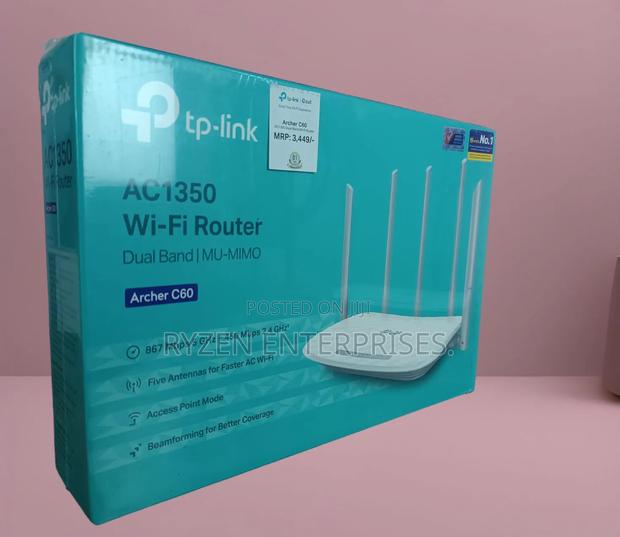 Tp-link Ac1350 Router/ Tp-link Archer C60 Ac1350 - main view