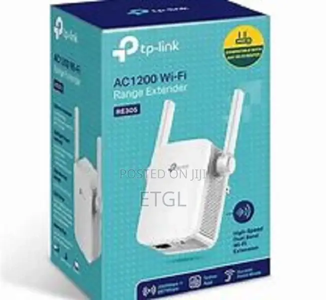 Tp-Link AC1200 Wireless N Wall Plugged Range Extender - TL-R