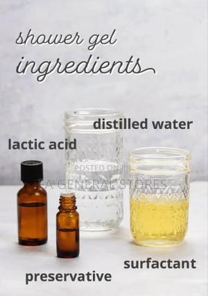 Shower Gel Ingredients - main view