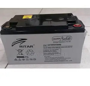 100AH Solar Battery Dry Cell Maintenance Solar Battery