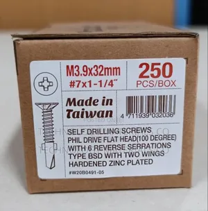 Self Tapping Fiber Cement Board Screws(M3.9*32mm) 250 PCS