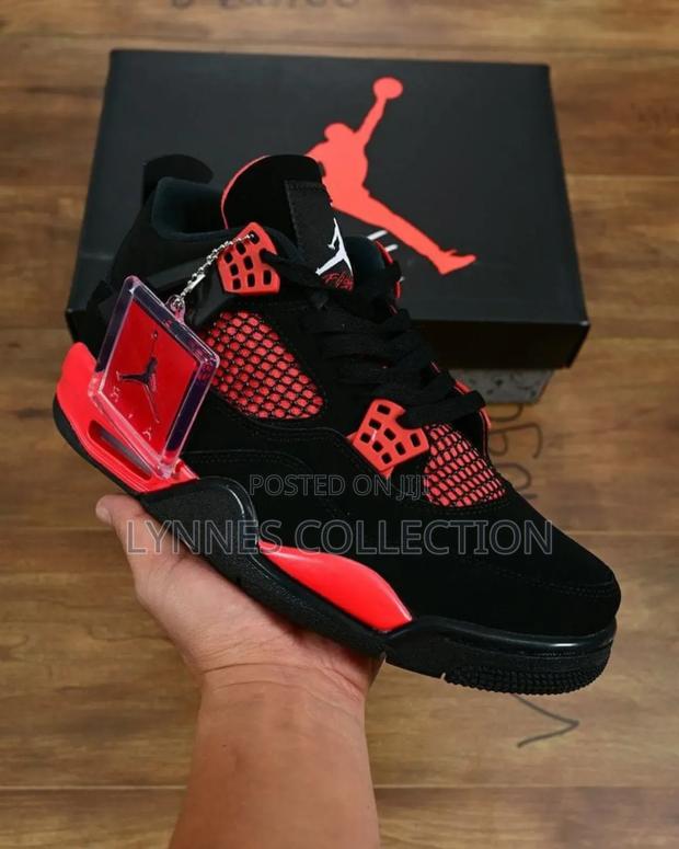 Thunder Red Jordan 4, J4 - thumbnail 2