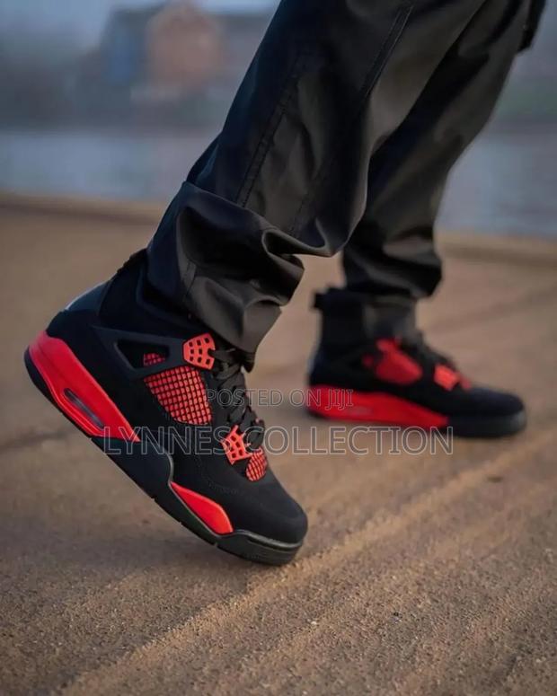 Thunder Red Jordan 4, J4 - thumbnail 3