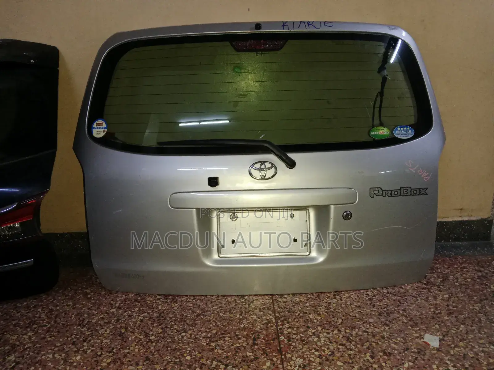 Toyota Probox Boot/ Tailgate