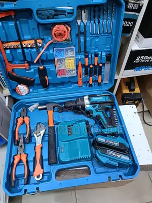 36v Drill Set With Cordless Drill
