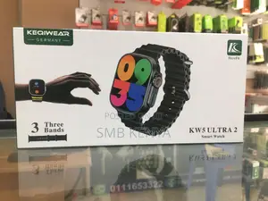 KW5 Ultra 2 Smart Watch With 3 Straps